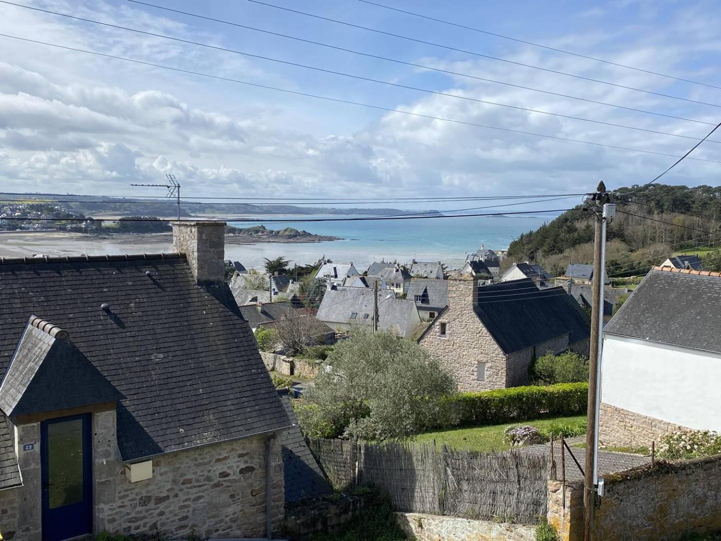 665 - Maison En Pierre Sur Les Hauteurs De Tu Es Roc, A Erquy Luaran gambar
